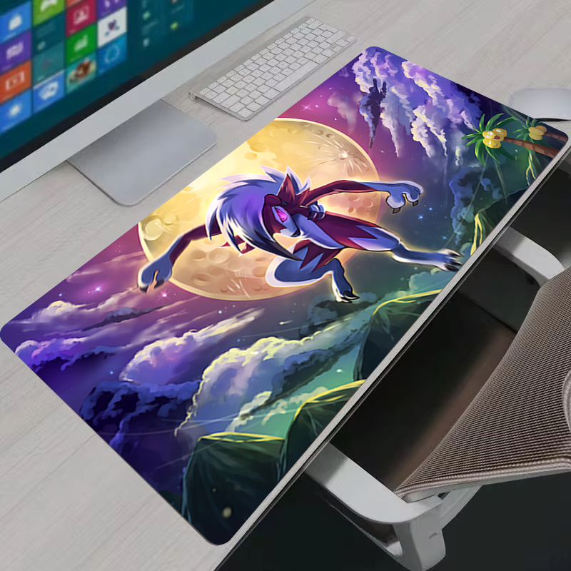 Party Games Pc - Computer Mouse Pad Gaming P-pokemon Lycanroc