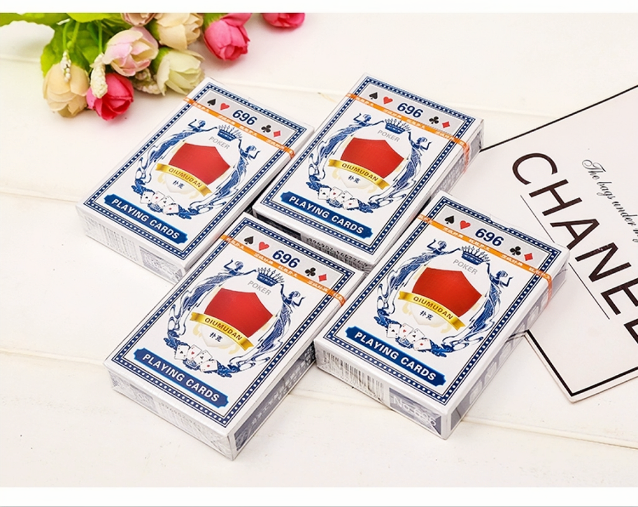 Party Games Simple - Paper poker cards, table games, entertainment