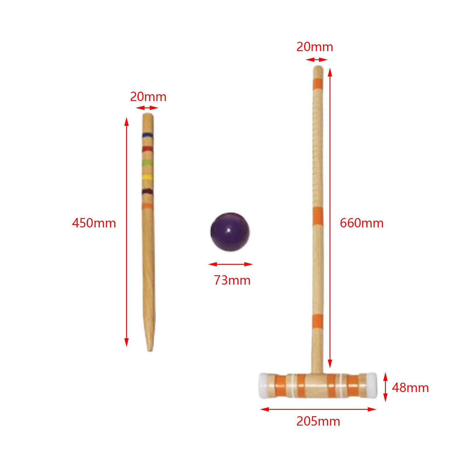 Croquet Set Lawn - Lawn Croquet Game Set Sport Outdoor