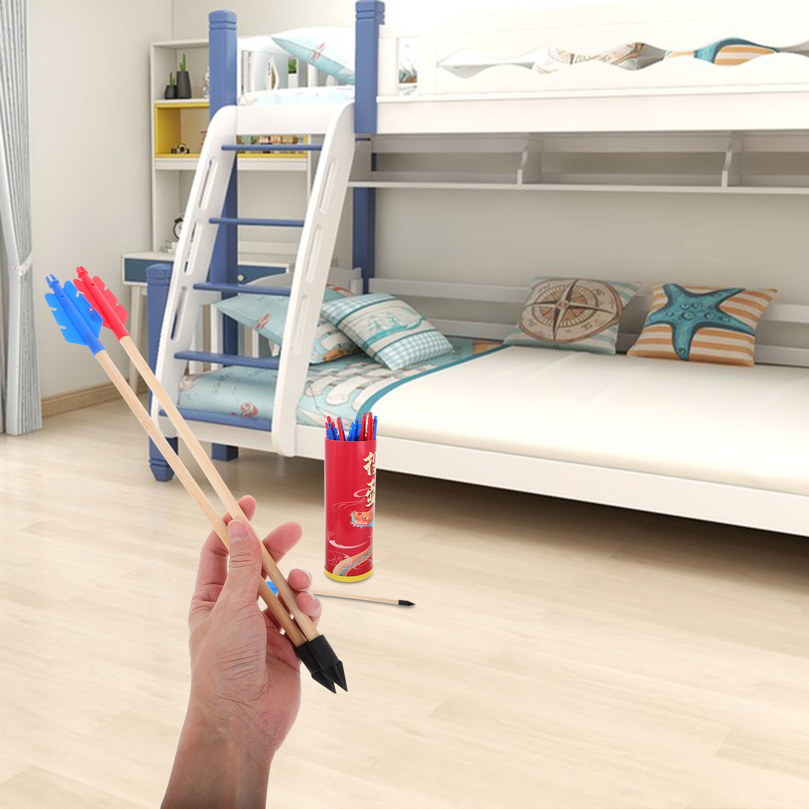 Party Family Games - 1Set Pot Toss Arrow Game Set