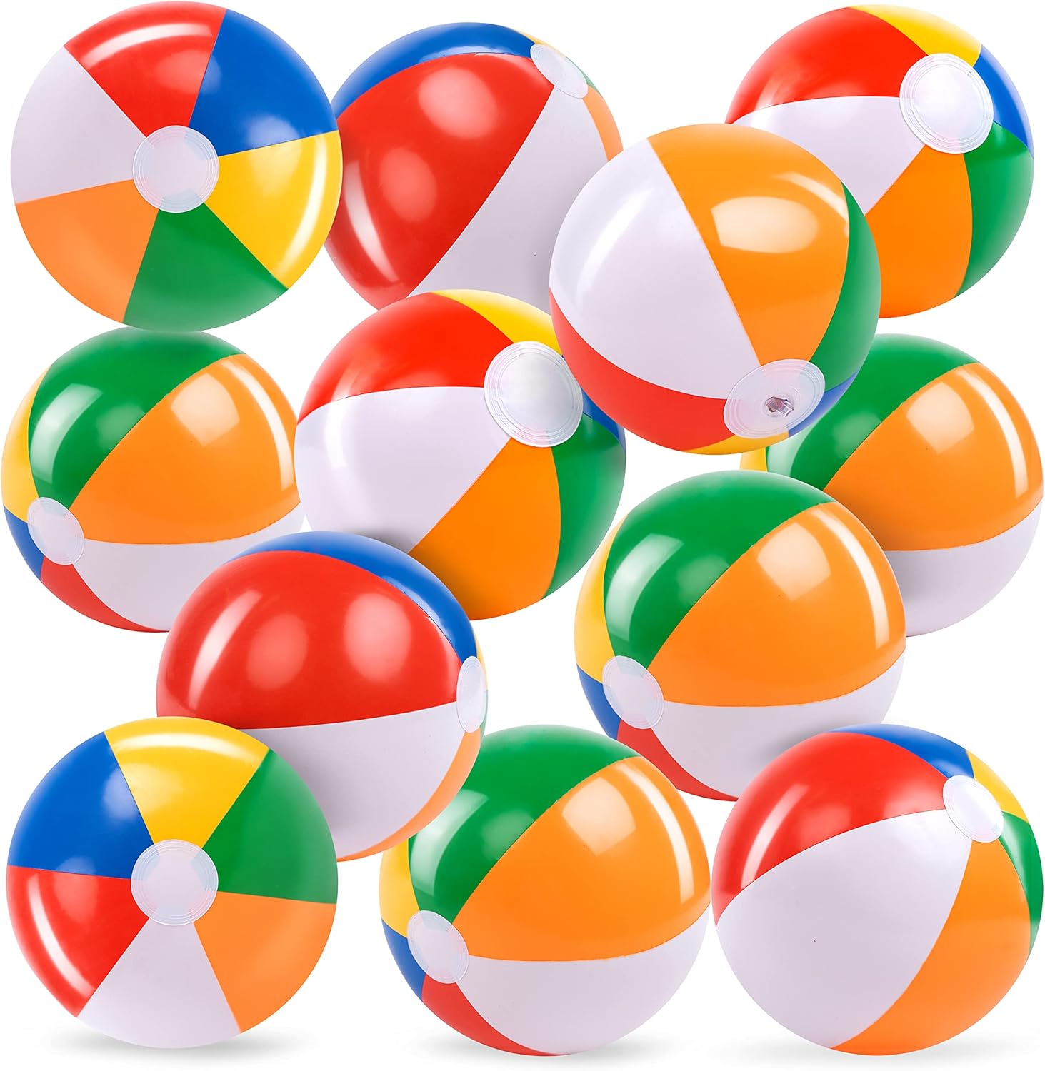 Party Games No Supplies - Classic Beachball Inflatable Swimming Pool Toys