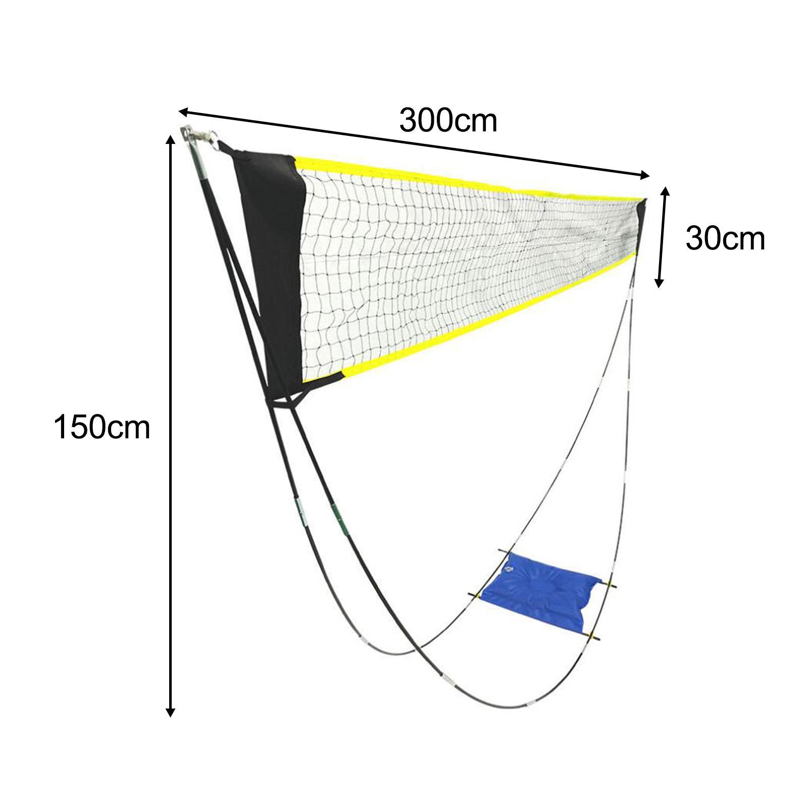 Badminton Set Garden - Badminton Net Set Foldable Volleyball Net