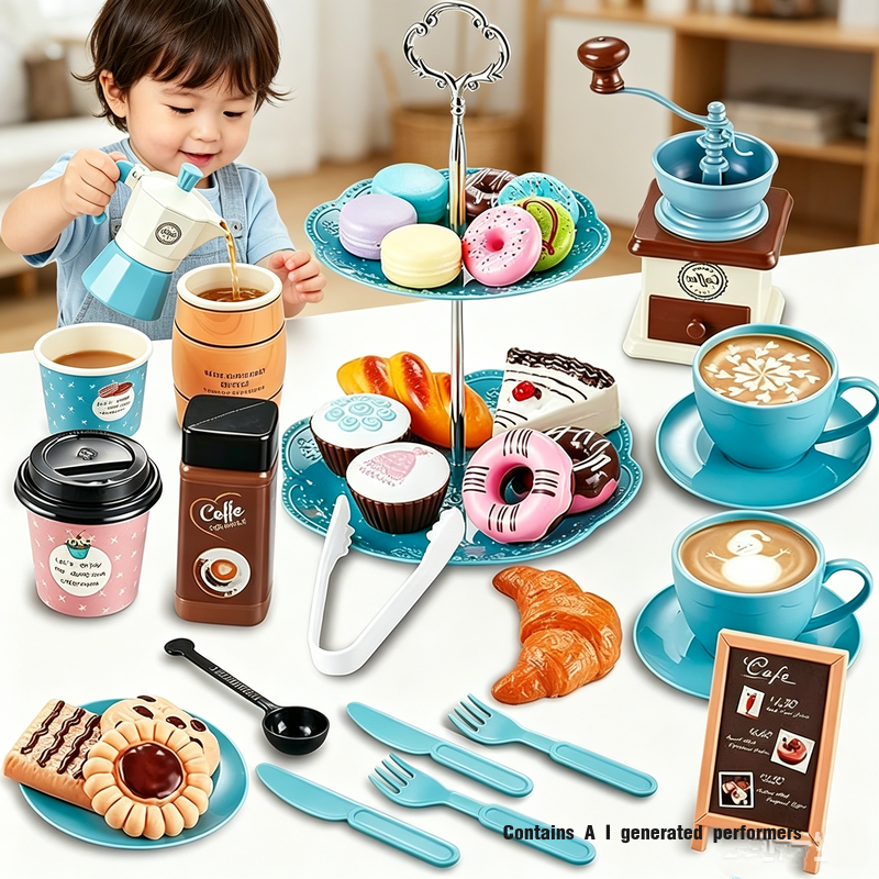 Party Games You Can Play - Simulation Coffee Machine Dim Sum Play