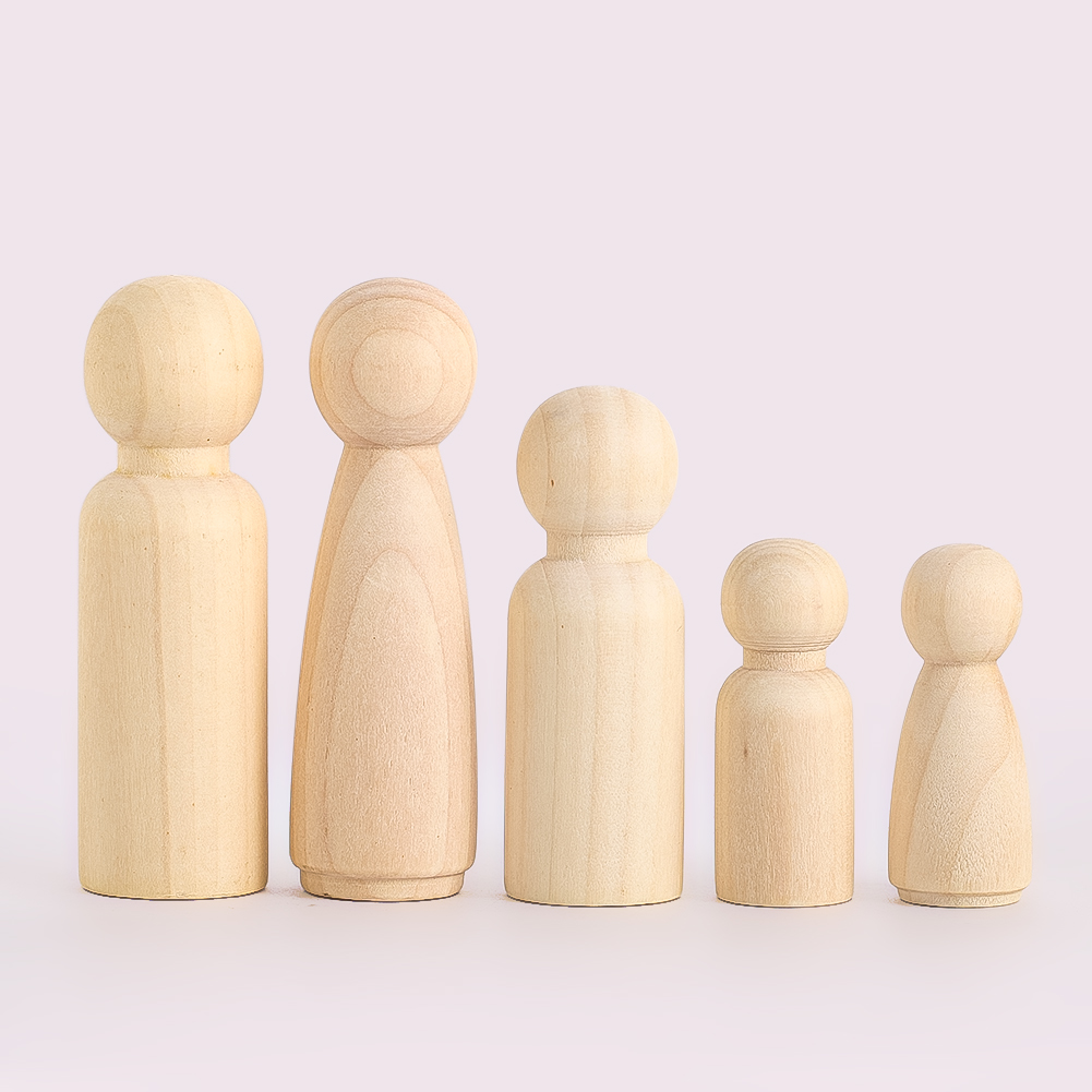 2PCS Wooden Puppet Solidwood C - Party Games Simple recensie en prijs