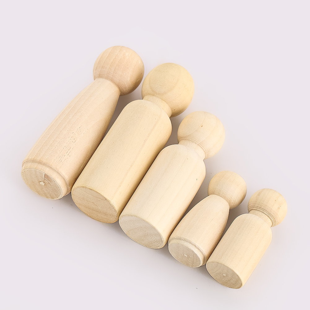 2PCS Wooden Puppet Solidwood C - Party Games Simple recensie en prijs