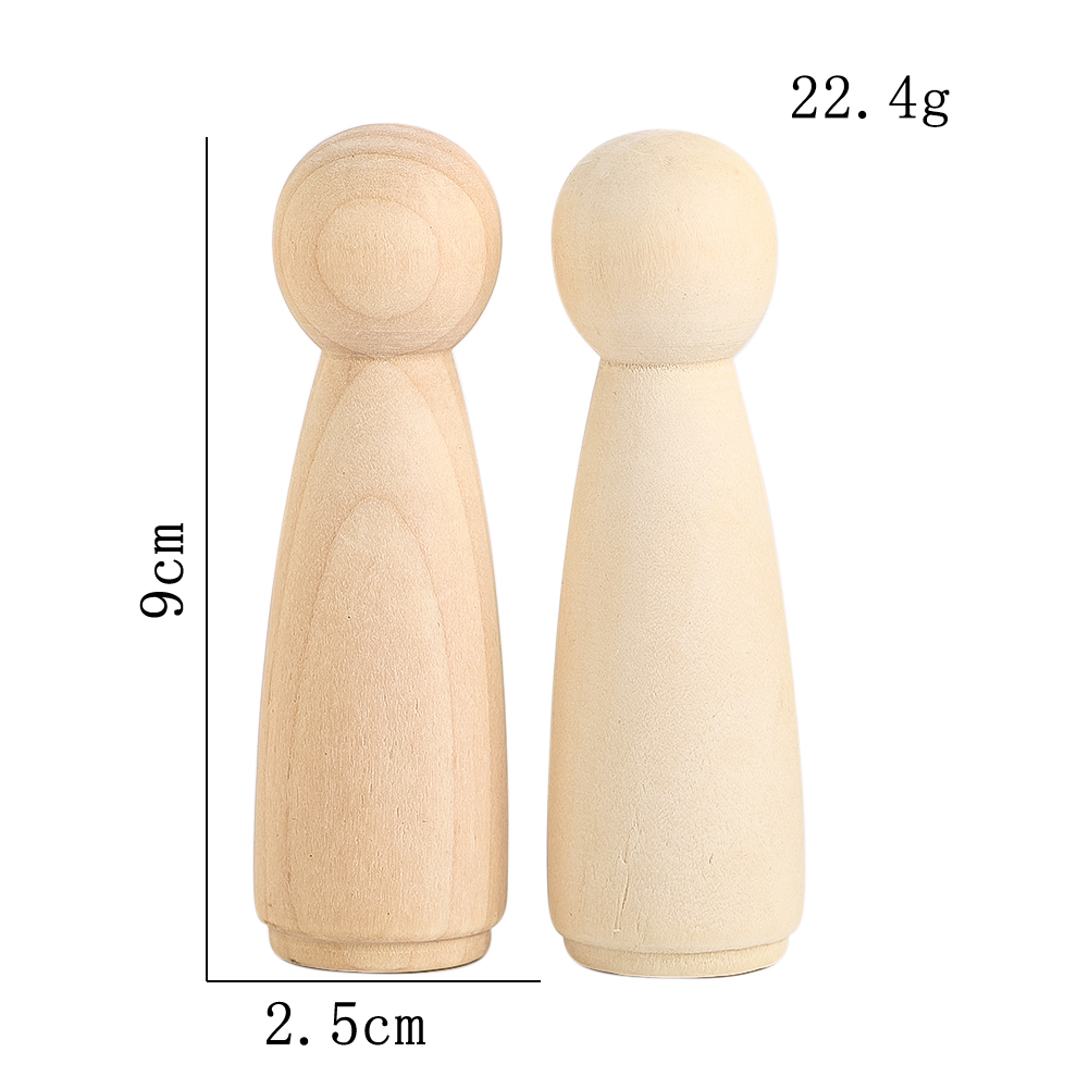 2PCS Wooden Puppet Solidwood C - Party Games Simple recensie en prijs