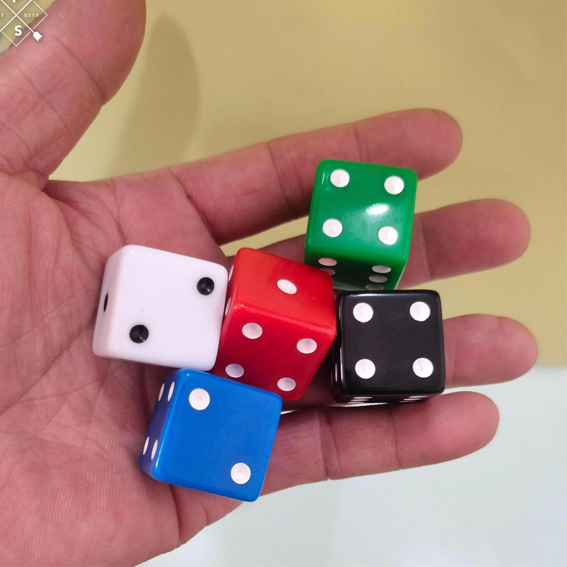 D6 Square Dice Cubes 25MM with - Party Games No Supplies recensie en prijs
