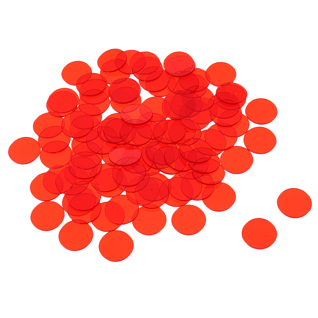 100pcs Plastic Bingo Chips Cir - Party Games Bingo recensie en prijs