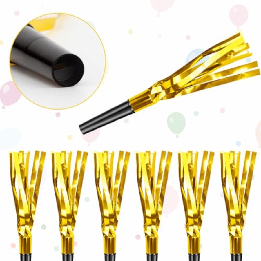 Gold New Years Noise Makers 24 - Party Games No Supplies recensie en prijs
