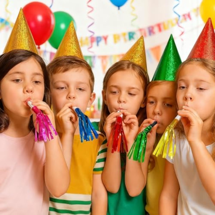 Gold New Years Noise Makers 24 - Party Games No Supplies recensie en prijs