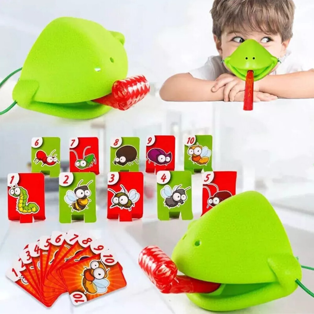 Funny Frog Tongue Game Parent- - Party Games Multiplayer recensie en prijs
