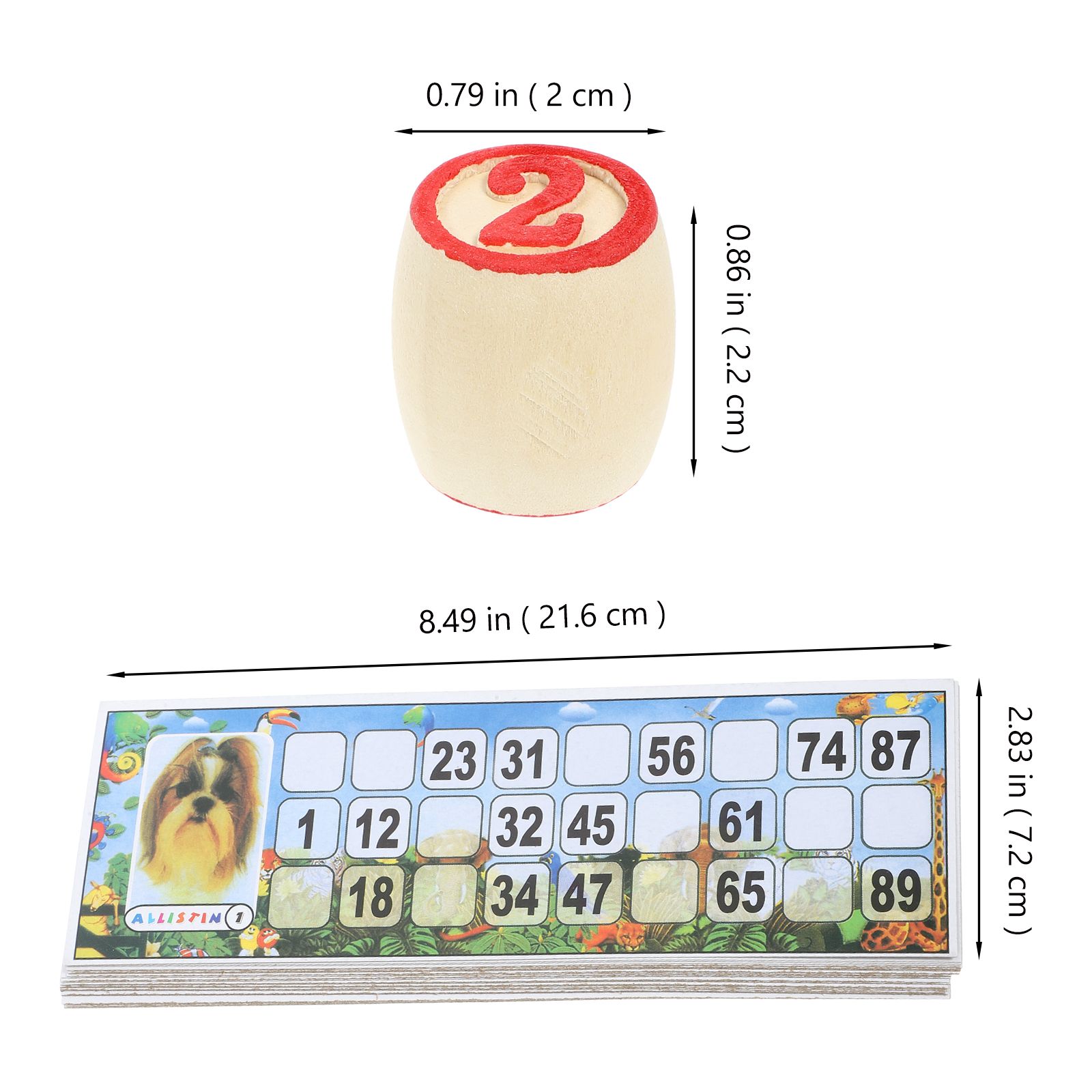 1 set Wooden Number Chess Piec - Party Games Bingo recensie en prijs