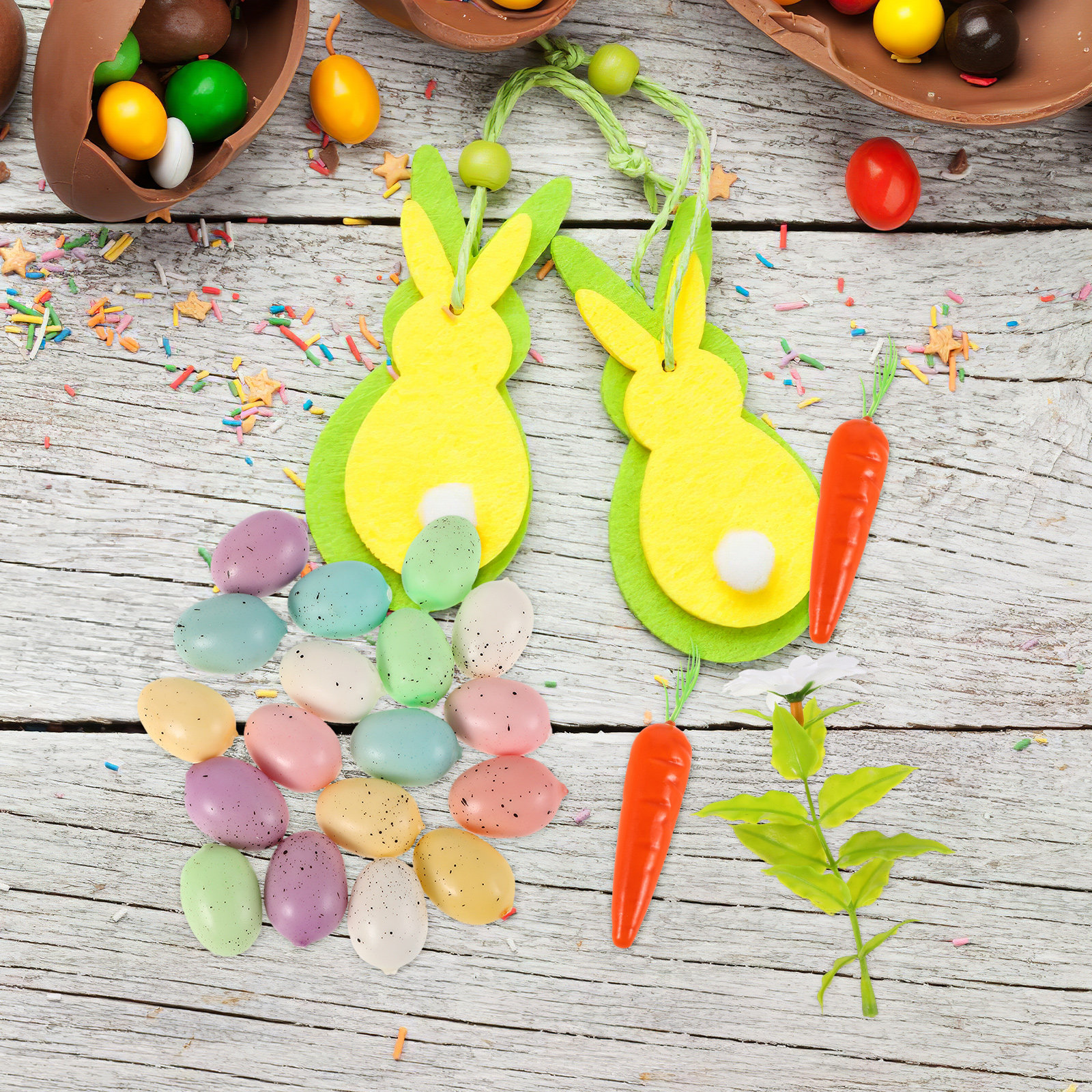 1Set Easter Egg Carrot Decorat - Party Games Easter Egg recensie en prijs