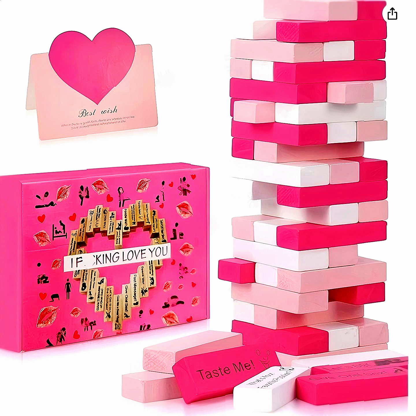 Block Tower Game For Couple Ac - Party Games Ideas For Adults recensie en prijs