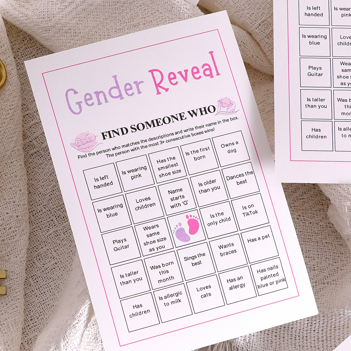 10Game Cardsset of Gender Reve - Party Games Bingo recensie en prijs