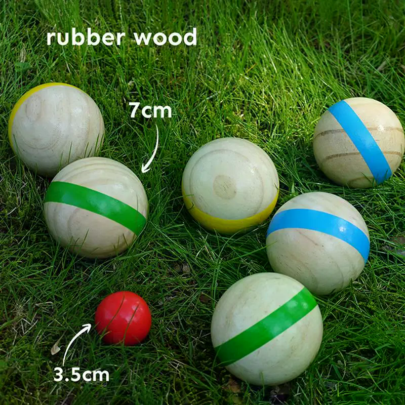 Durable Wooden Bocce Balls for - Bocce Ball Lawn recensie en prijs