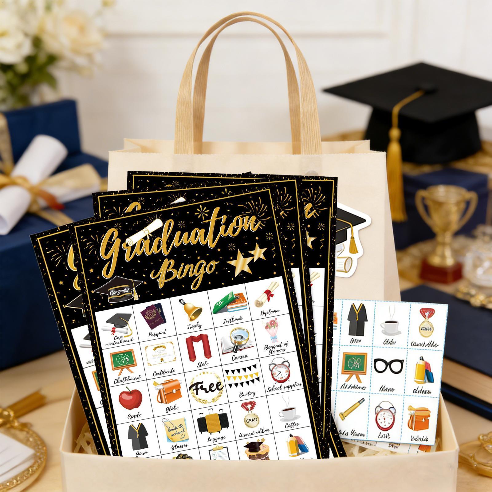Graduation Bingo Game Cards 24 - Party Games Bingo recensie en prijs
