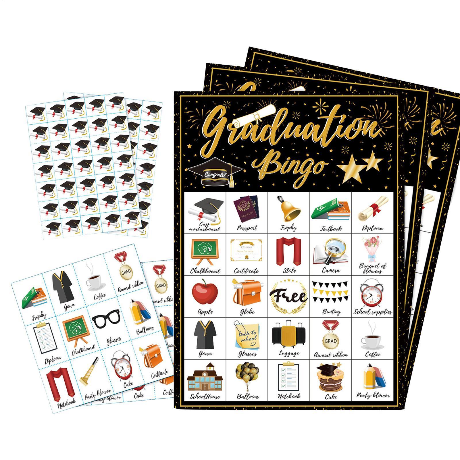 Graduation Bingo Game Cards 24 - Party Games Bingo recensie en prijs