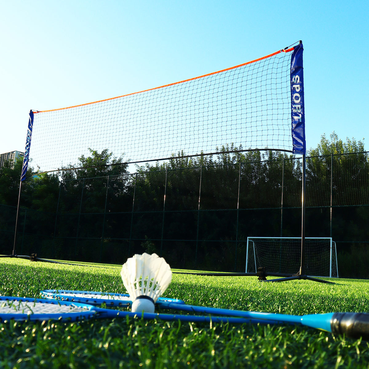 Portable Badminton Net Set for - Badminton Set Garden recensie en prijs