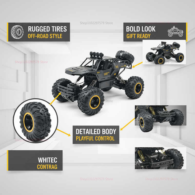 1:12 Scale All Terrain RC Cars - Party Games You Can Play recensie en prijs