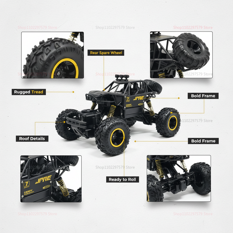 1:12 Scale All Terrain RC Cars - Party Games You Can Play recensie en prijs