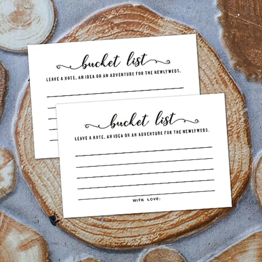 50 Wedding Bucket List Cards f - Party Games List recensie en prijs