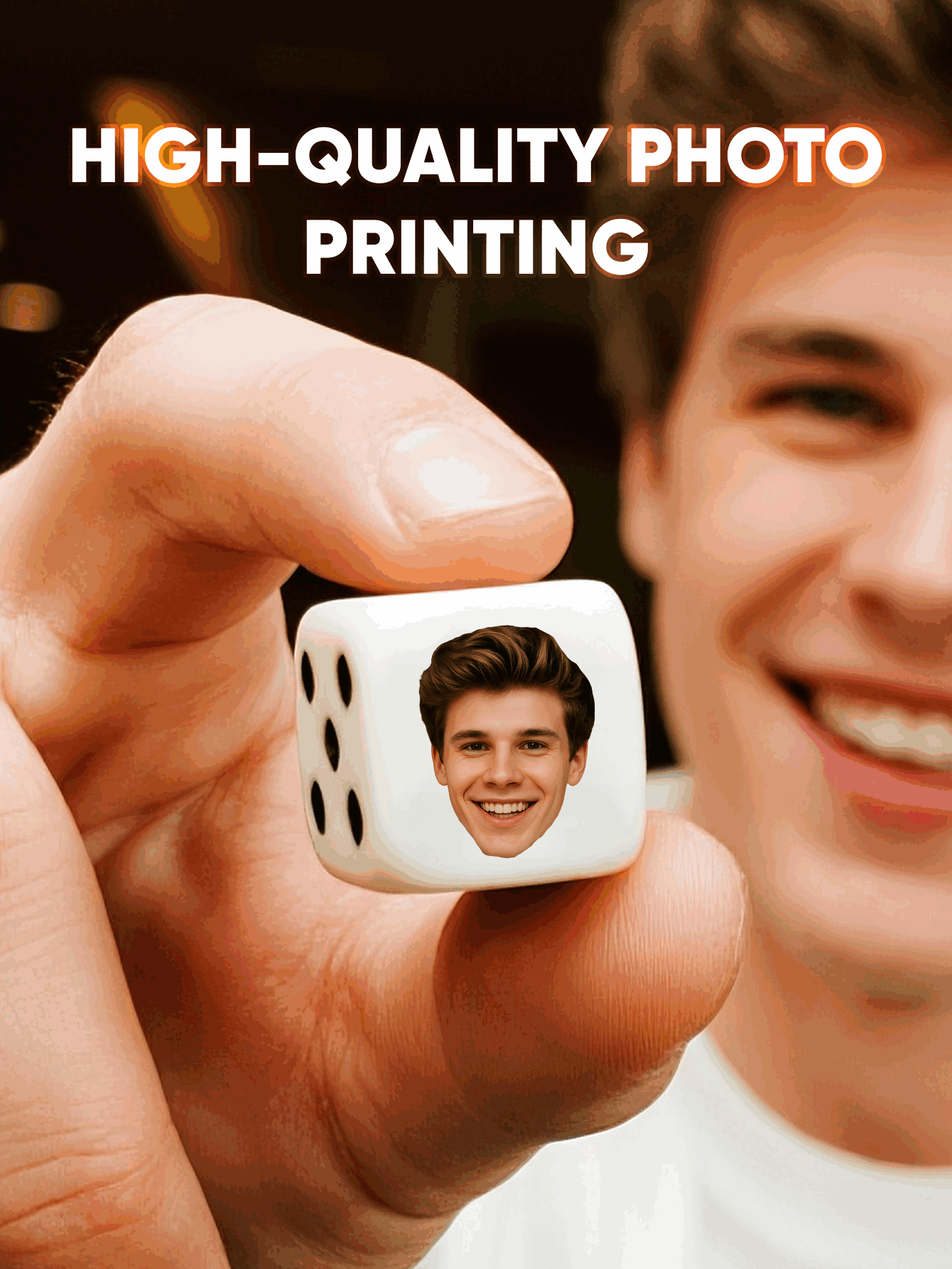 Custom Face Dice Personalized  - Party Family Games recensie en prijs