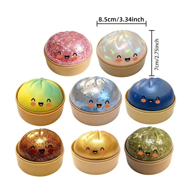 1Pc Kawaii Steamed Bun Stress  - Party Games In Steam recensie en prijs
