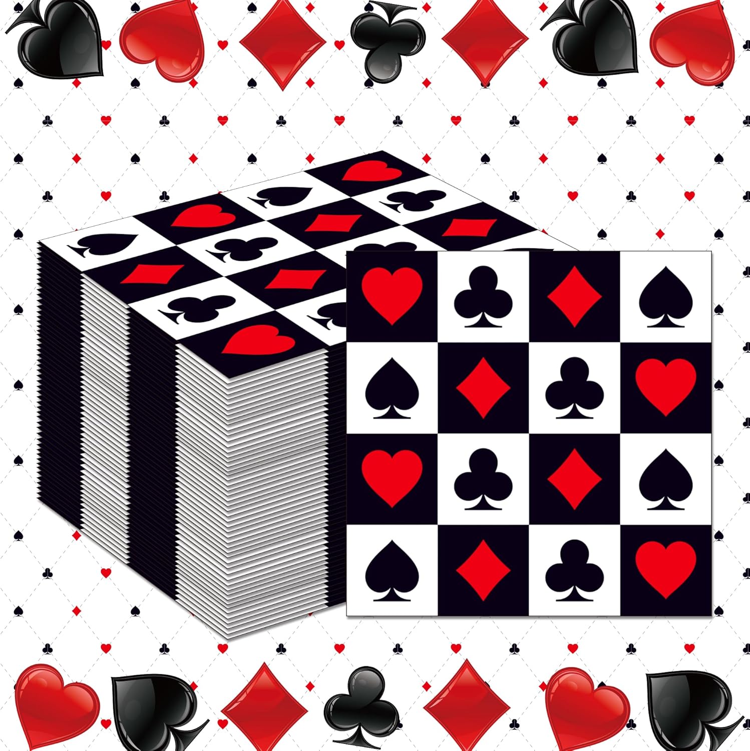 20/40/60/80 PCS Casino Theme P - Party Games No Supplies recensie en prijs