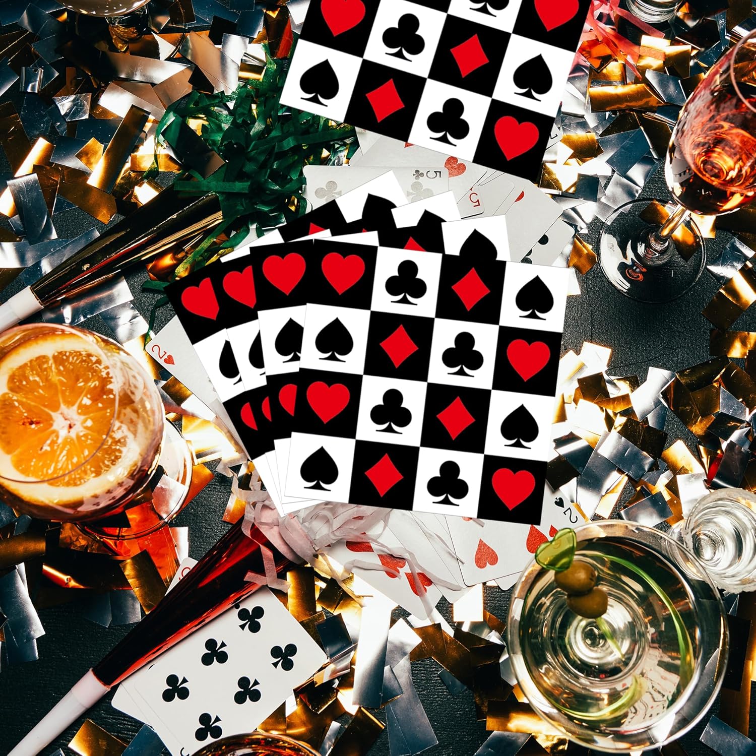 20/40/60/80 PCS Casino Theme P - Party Games No Supplies recensie en prijs