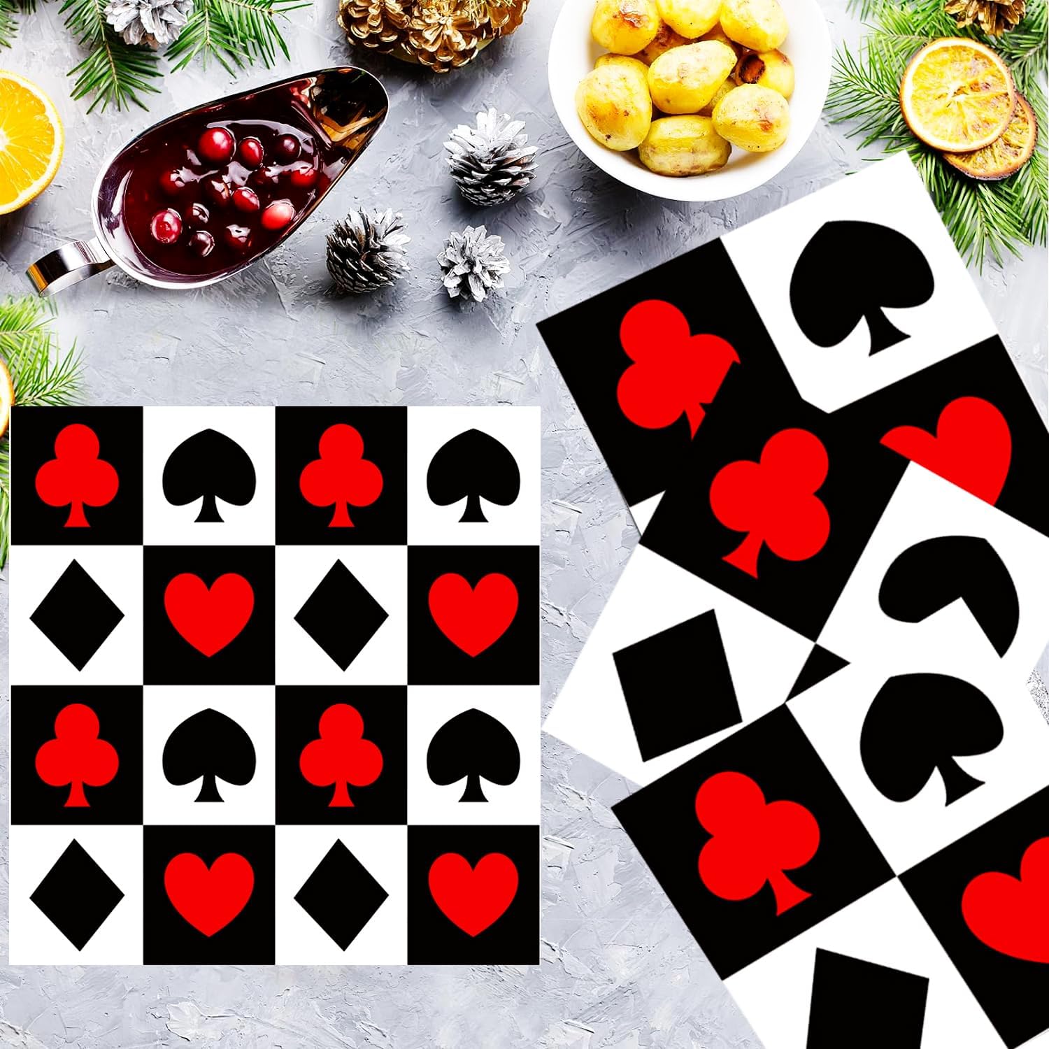 20/40/60/80 PCS Casino Theme P - Party Games No Supplies recensie en prijs