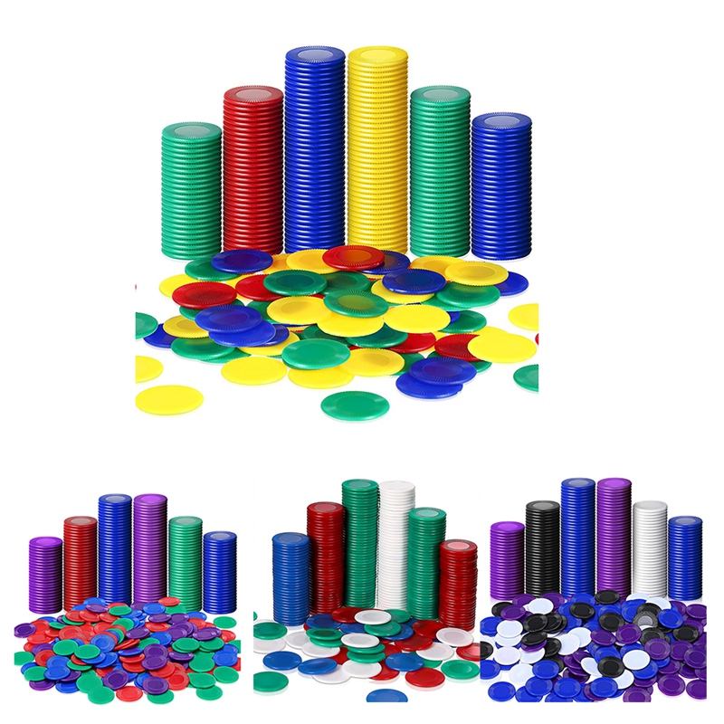 400 Pieces Plastic Poker Chips - Party Games Bingo recensie en prijs