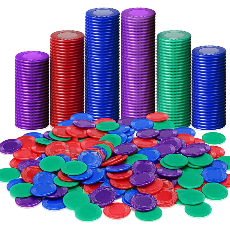 400 Pieces Plastic Poker Chips - Party Games Bingo recensie en prijs