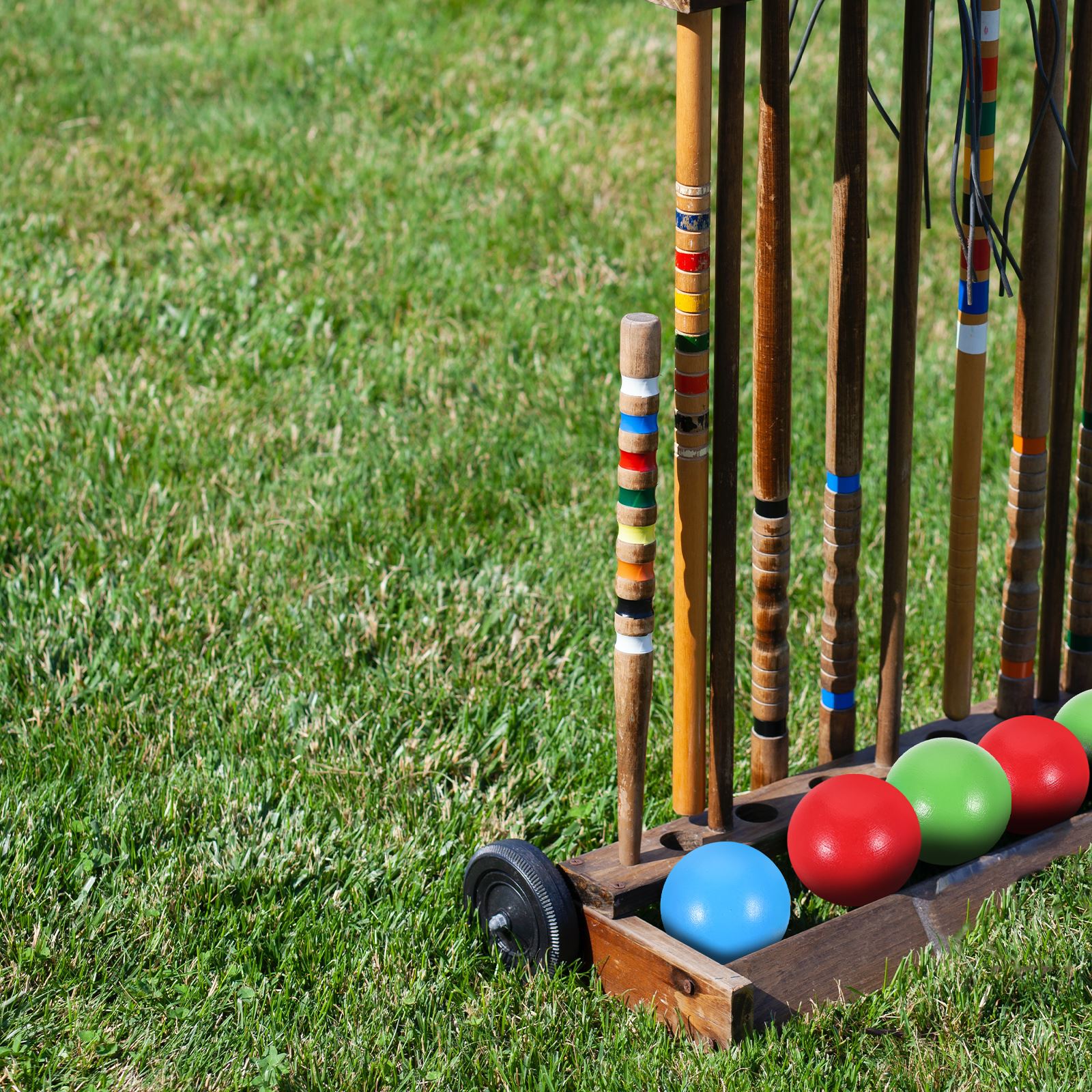 6Pcs Croquet Wooden Ball Set C - Bocce Ball Lawn recensie en prijs