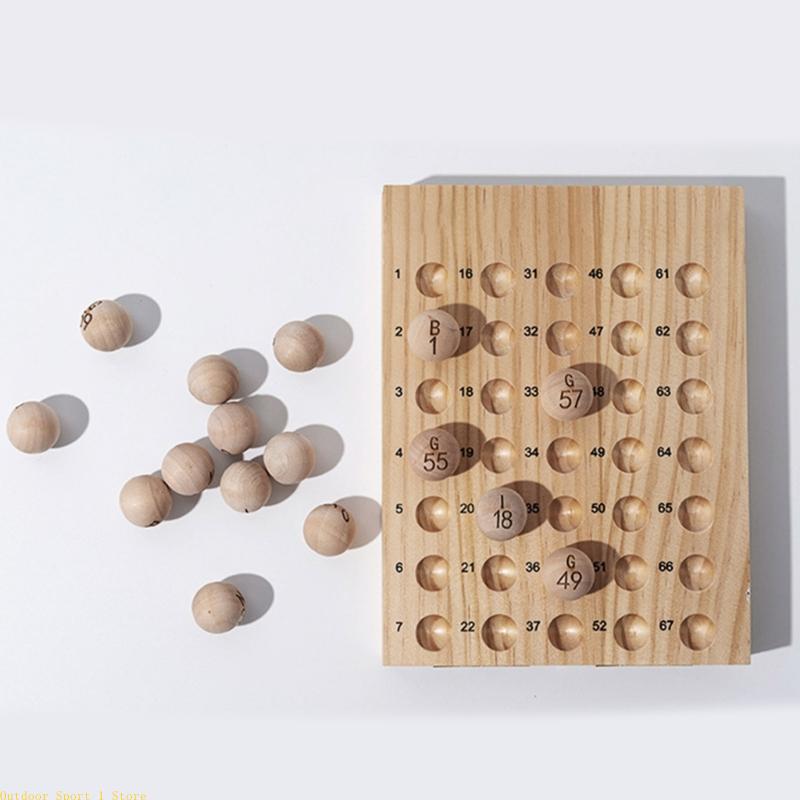 A0KA 75Pcs Natural Bingo Balls - Party Games Bingo recensie en prijs