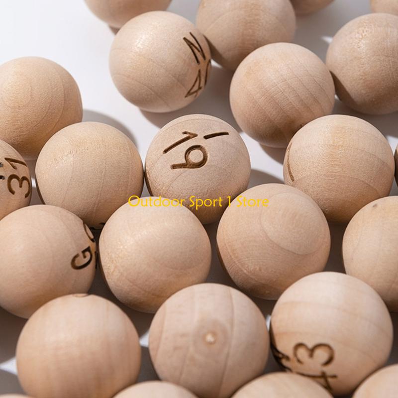 A0KA 75Pcs Natural Bingo Balls - Party Games Bingo recensie en prijs