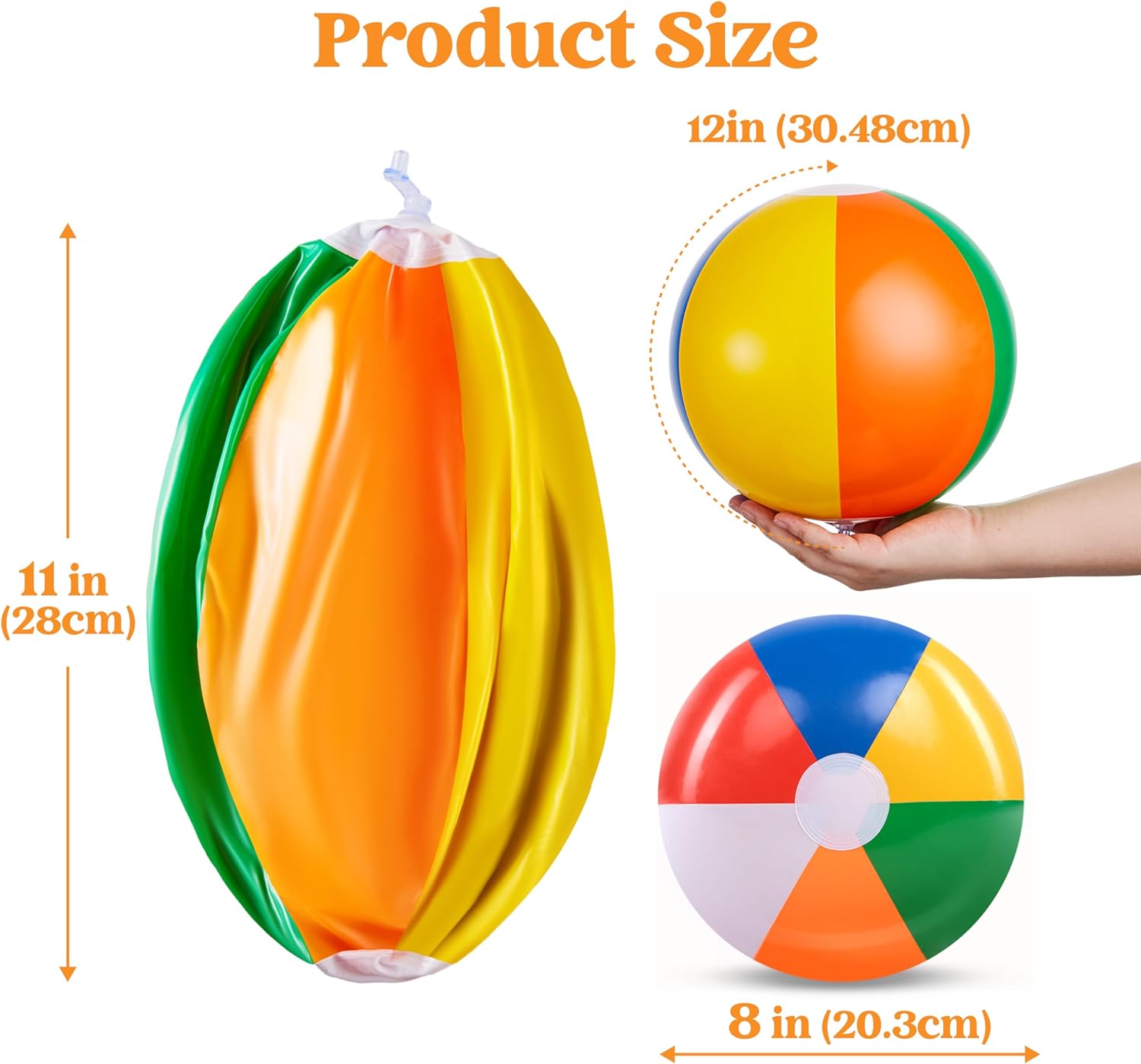 Classic Beachball Inflatable S - Party Games No Supplies recensie en prijs
