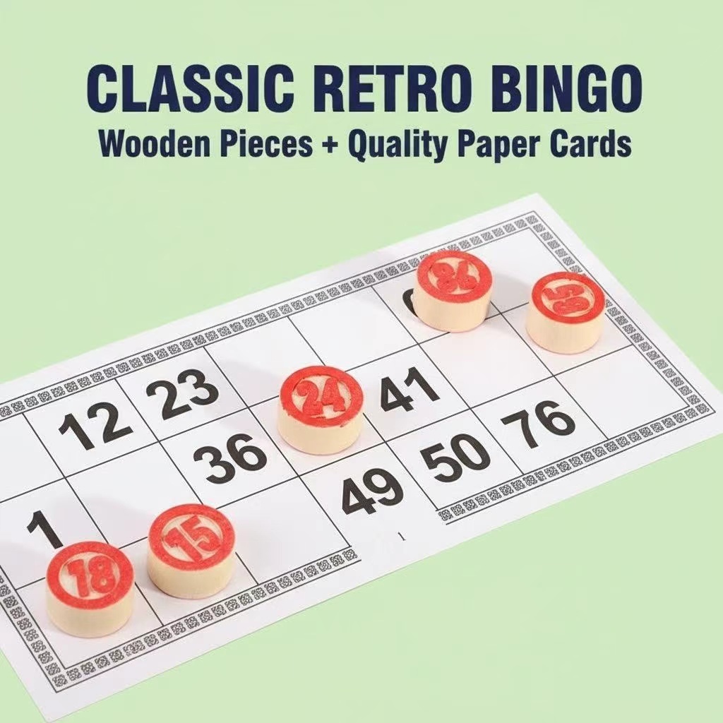 Vintage Russian Lotto Bingo Ga - Party Games Bingo recensie en prijs