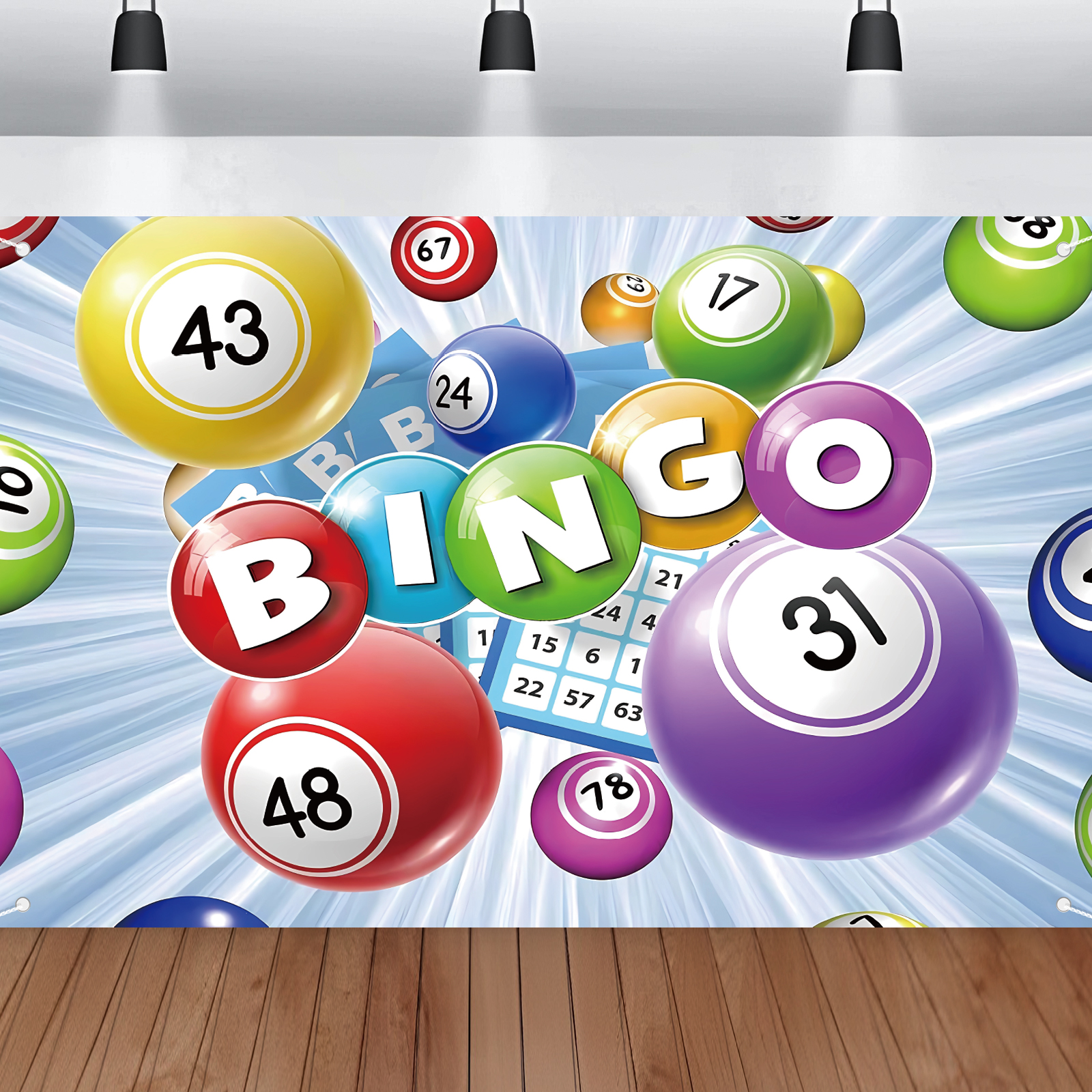 Bingo Backdrop,Bingo Party ban - Party Games Bingo recensie en prijs