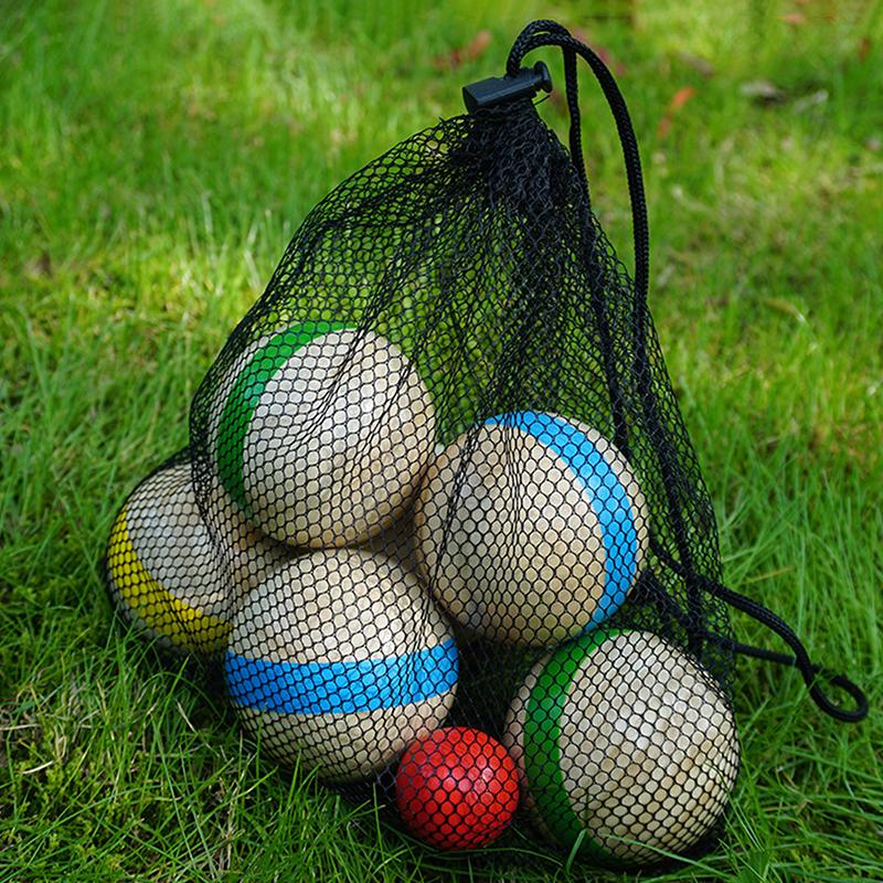 ^7Pcs Wood Bocce Balls Sports  - Bocce Ball Lawn recensie en prijs