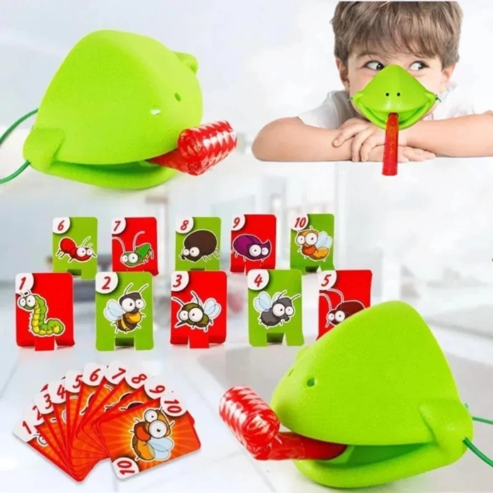 Frog Lizard Mask Wagging Tongu - Party Family Games recensie en prijs