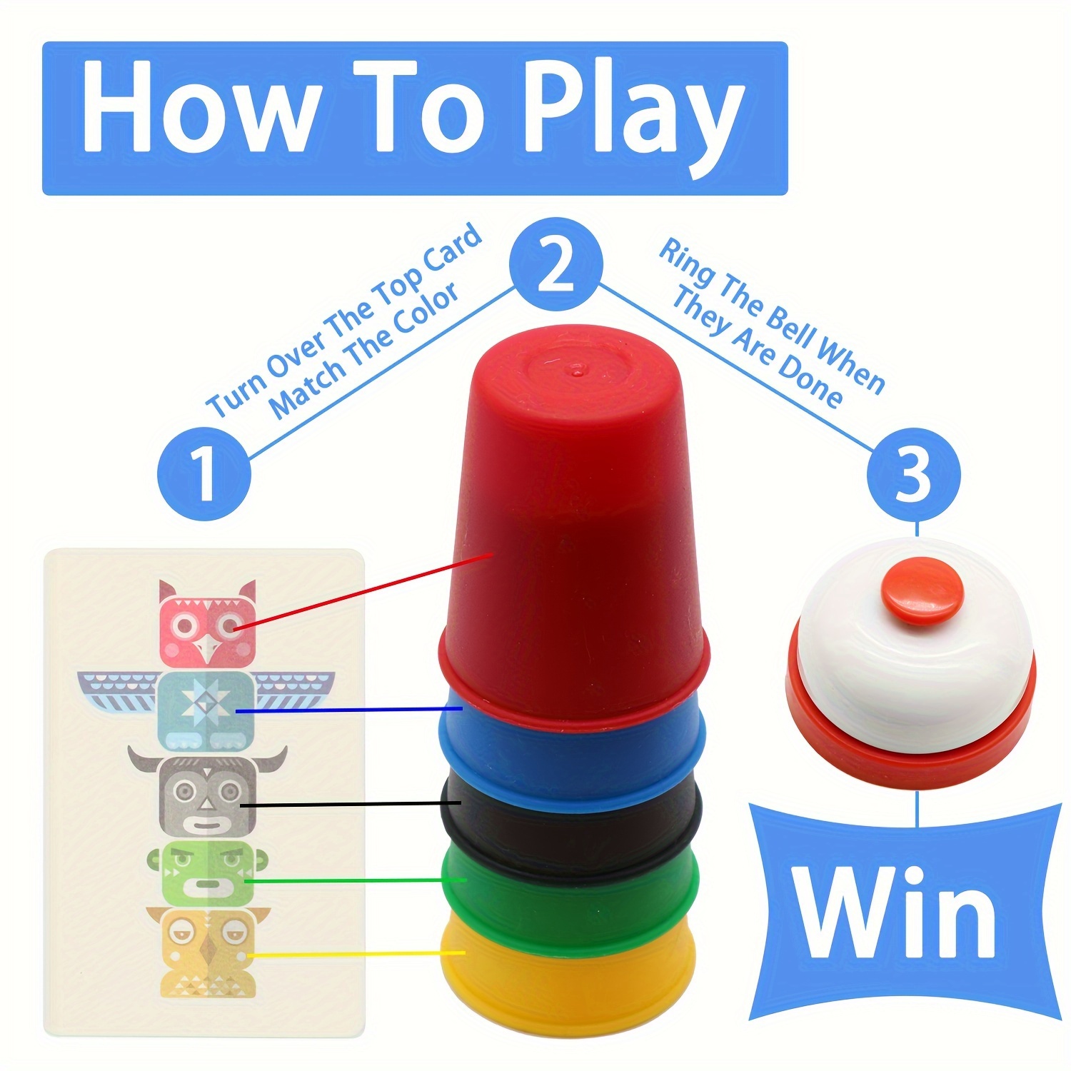 Stacked Cup Chessboard Game To - Party Games Multiplayer recensie en prijs
