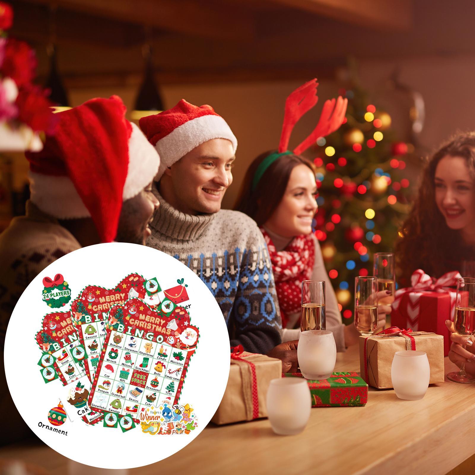Christmas Bingo Game 24 Cards  - Party Games Bingo recensie en prijs