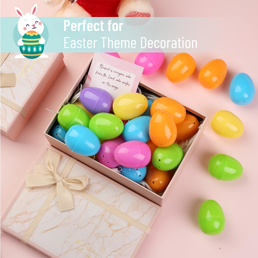 100PCS Plastic Easter Eggs Fil - Party Games Easter Egg recensie en prijs