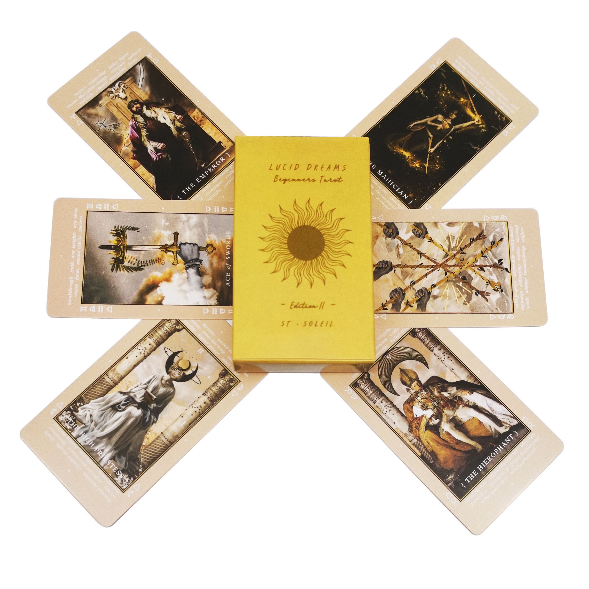 Lucid Dreams Beginners Tarot D - Party Games Cards recensie en prijs