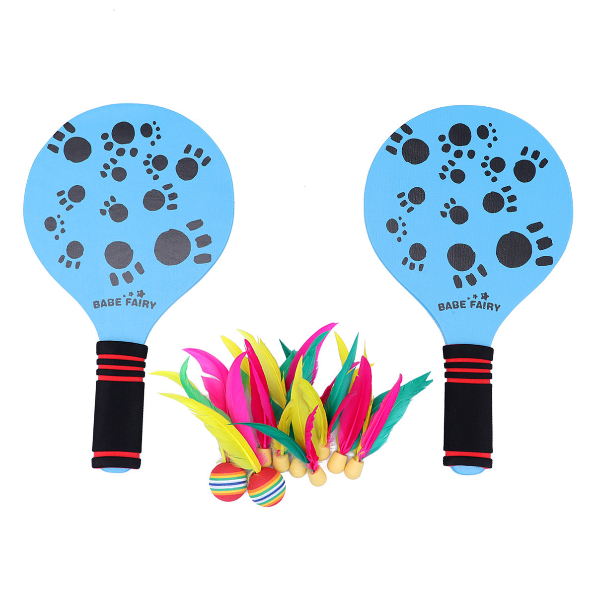 Premium Wooden Beach Paddle Se - Badminton Set Garden recensie en prijs
