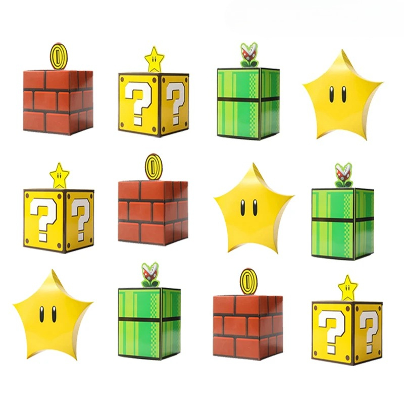10pcs Question Mark Blocks Gam - Party Games No Supplies recensie en prijs