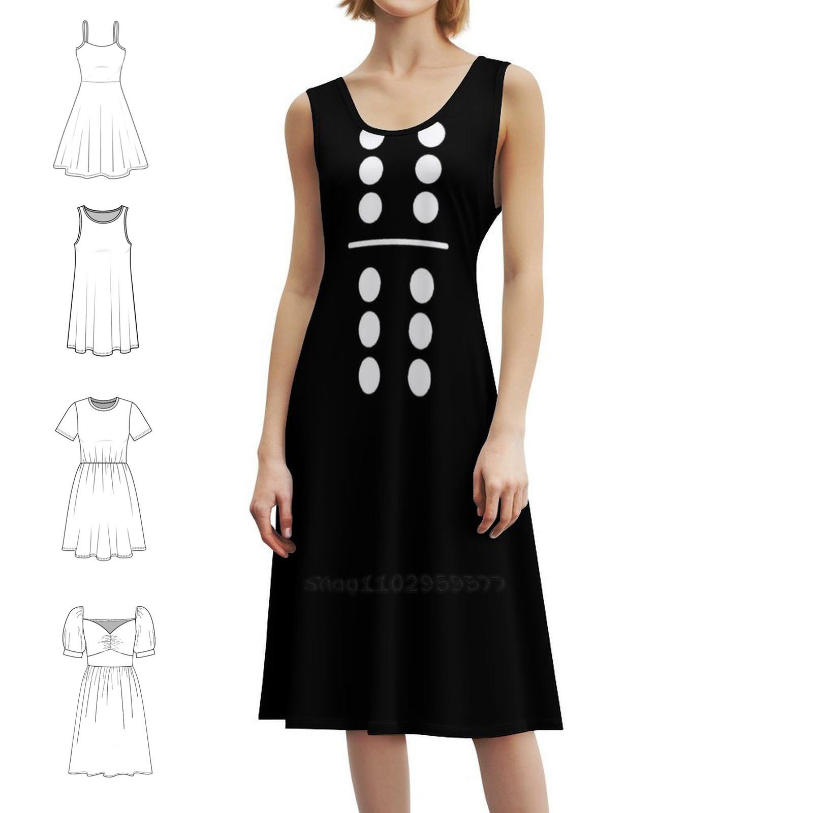 Domino Costume 6-6 Double Six  - Party Games Simple recensie en prijs