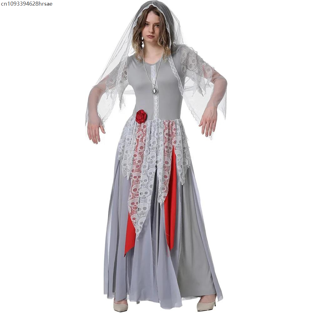 Couple Ghost Wedding Suit Hall - Zombie Party Games For Adults recensie en prijs