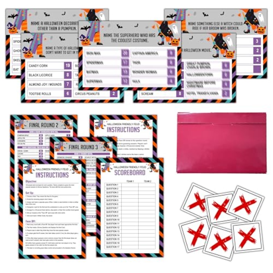 Halloween Feud Game, Halloween - Party Games Quiz For Adults recensie en prijs